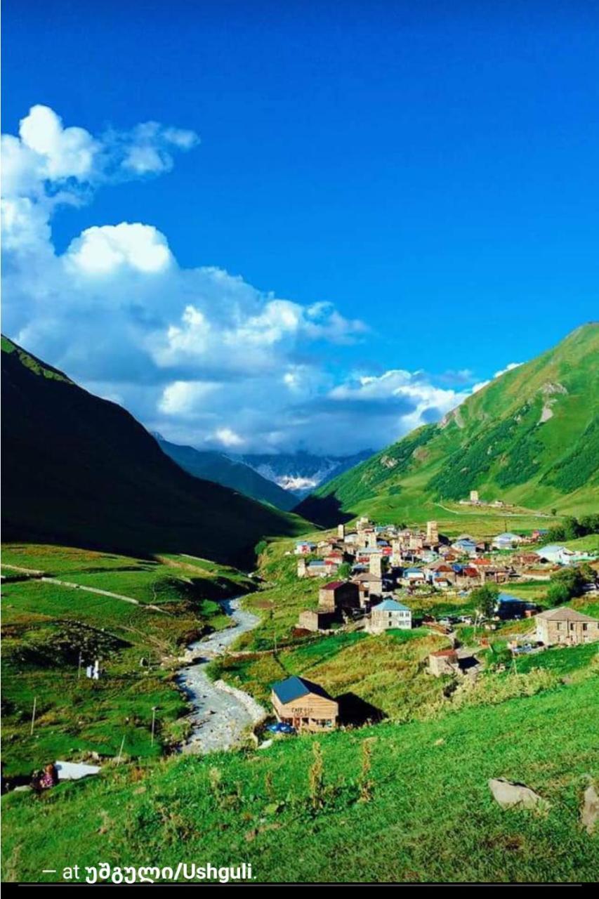 Maxvshi Hotel Ushguli Buitenkant foto